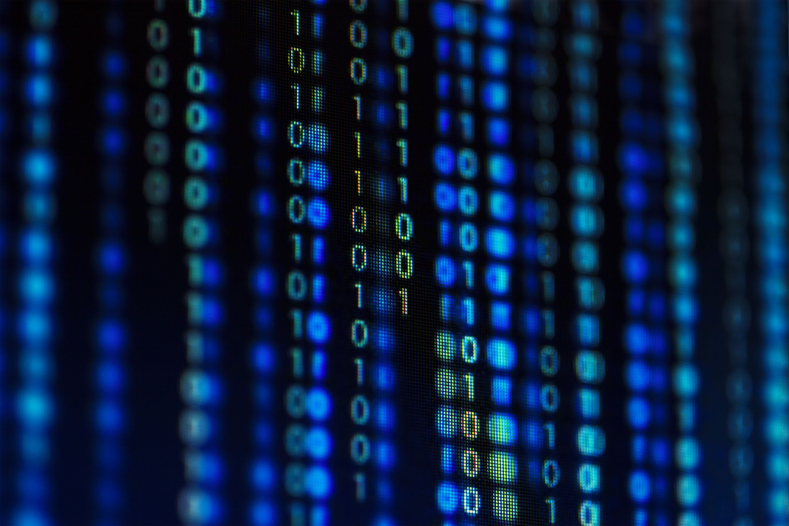 Stylized binary code binary code